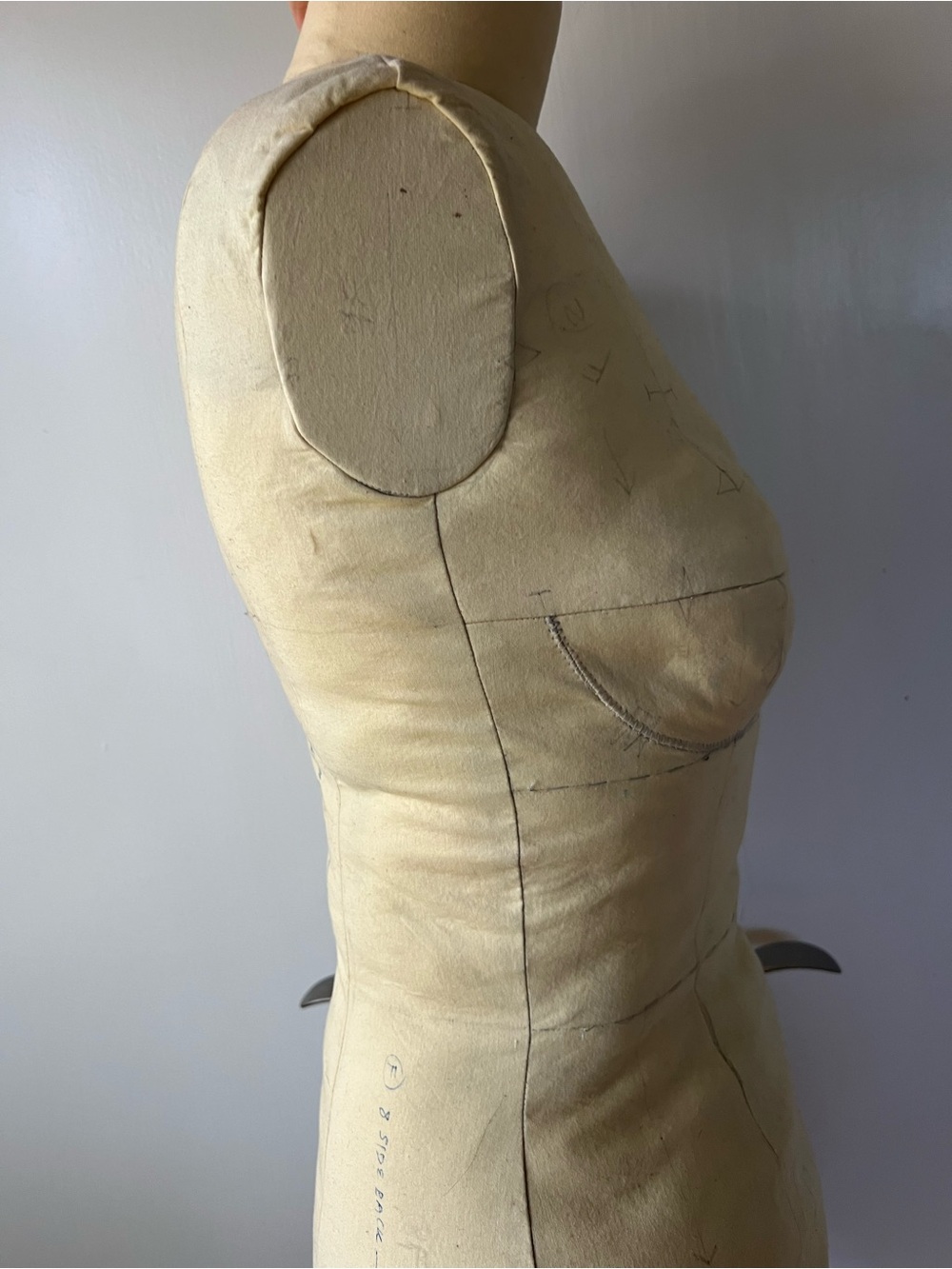 Custom-Fit Dressform/Mannequin Shell (Unstuffed)—Made to Your Measurements - Picture 13 of 13